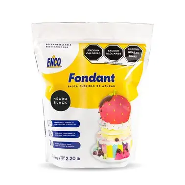 FONDANT ENCO NEGRO 1KG