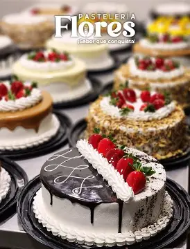 FLORES PASTEL ABANICO