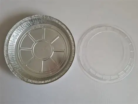 DOMO DE PS/T, DIaM. DE 9 INCH, PARA CHAROLA DE ALUMINIO AL-21. 250 PZAS.