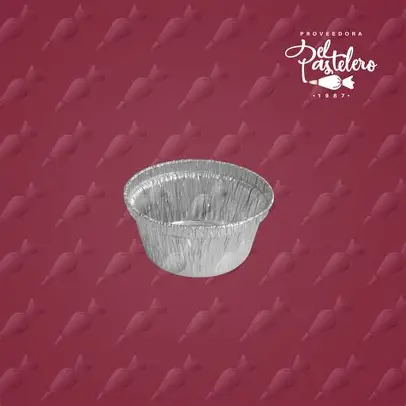 MOLDE/FLAN INDIVIDUAL ALUMINIO AL-07 400pz