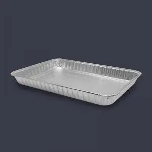 MOLDE/PASTEL 1/4 PLANCHA EN ALUMINIO 100 PZAS.