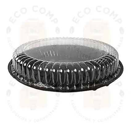 BASE CONICA PS/N Y DOMO PS/T, DIAM 30X7 CM ALT. PAY. 100 JGOS.