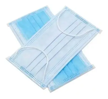 CUBREBOCAS AZUL 3PLY C/100 PZAS