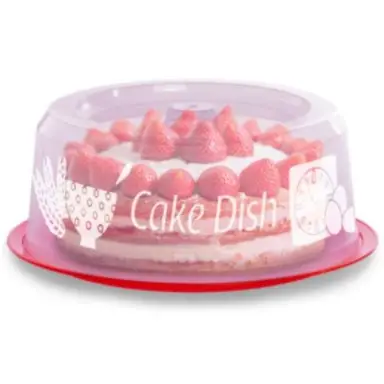 JGO BASE P/PASTEL PLAST TRANSP Ø12cm 5pz