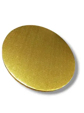 BASE MDF CUADRADA DORADO 35CM