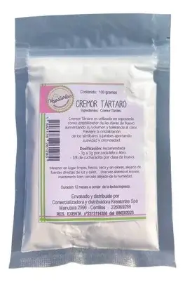 CREMOR TARTARO BOLSA 100GR