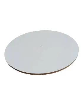 BASE MDF BLANCO 25CM