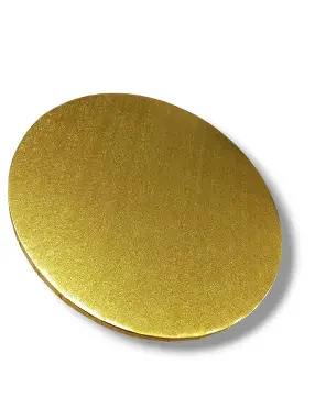 BASE MDF CUADRADA DORADO 35CM