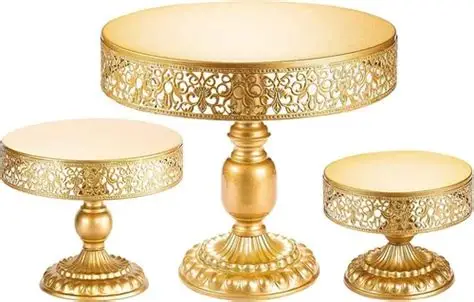 BASE MDF DORADO 40CM