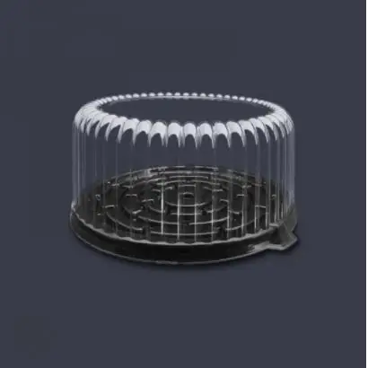 DOMO Y PLATO NEGRO PASTEL 23 CM