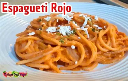 ESPAGUETI ROJO