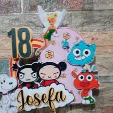 CAKE TOPPER TEMATICO HG006