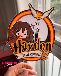 CAKE TOPPER TEMATICO HG009