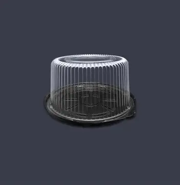 BASE PS/N Y DOMO ALTO PS/T,DIAM 20X11.5 CM ALT. PASTEL REDONDO. 100 JGOS.