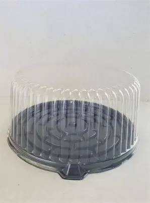 BASE PS/N Y DOMO ALTO PS/T, DIAM 25X11 CM ALT. PASTEL REDONDO. 100 JGOS.