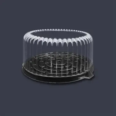 BASE PS/N Y DOMO ALTO PS/T, DIAM 32X12.5 CM ALT. PASTEL REDONDO. 100 JGOS.