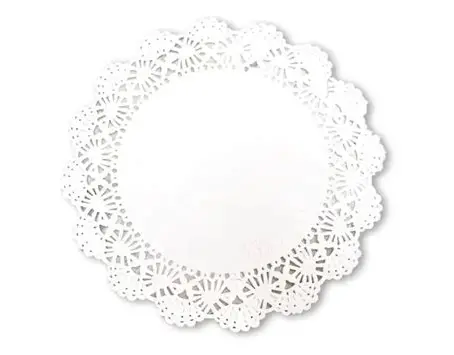 BLONDA PAPEL REDONDA BLANCA Ø30cm 100pz