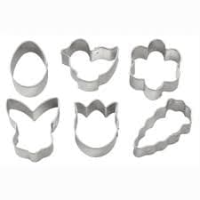 SET MINI CORTADORES PASCUA 4 PZAS