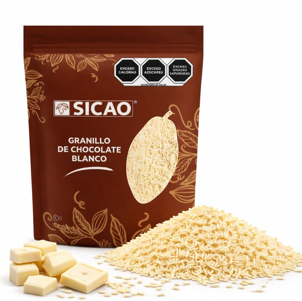 GRANILLO DE CHOCOLATE BLANCO SICAO 100gr
